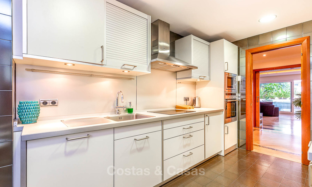 Luxury apartment in a prestigious beachside complex for sale, Puerto Banus, Marbella 7756