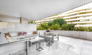 Luxury apartment in a prestigious beachside complex for sale, Puerto Banus, Marbella 7757 