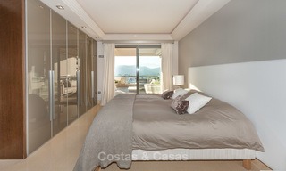 Spacious, bright and modern penthouse apartment for sale with golf and sea views in Marbella - Benahavis 7711 