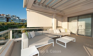 Spacious, bright and modern penthouse apartment for sale with golf and sea views in Marbella - Benahavis 7723 