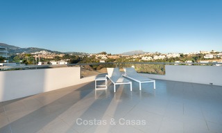 Spacious, bright and modern luxury penthouse for sale with golf and sea views in Marbella - Benahavis 7724 