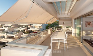 Spacious, bright and modern luxury penthouse for sale with golf and sea views in Marbella - Benahavis 7705 