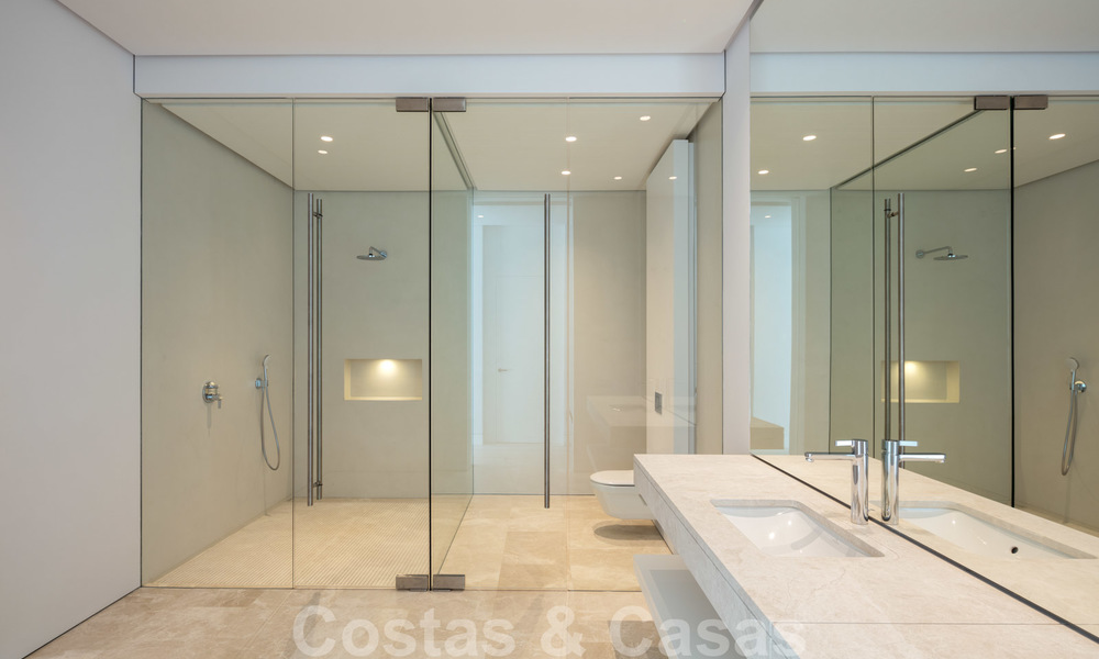 New contemporary luxury villas with sea views for sale, in an exclusive urbanisation in Benahavis - Marbella 21657