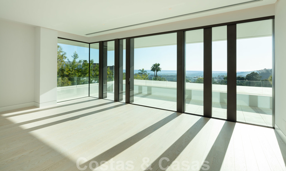 New contemporary luxury villas with sea views for sale, in an exclusive urbanisation in Benahavis - Marbella 21660