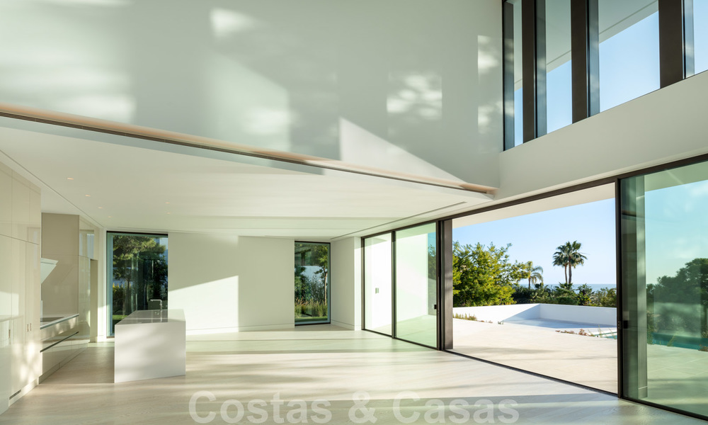 New contemporary luxury villas with sea views for sale, in an exclusive urbanisation in Benahavis - Marbella 21667