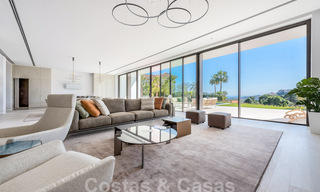 New contemporary luxury villas with sea views for sale, in an exclusive urbanisation in Benahavis - Marbella 37236 