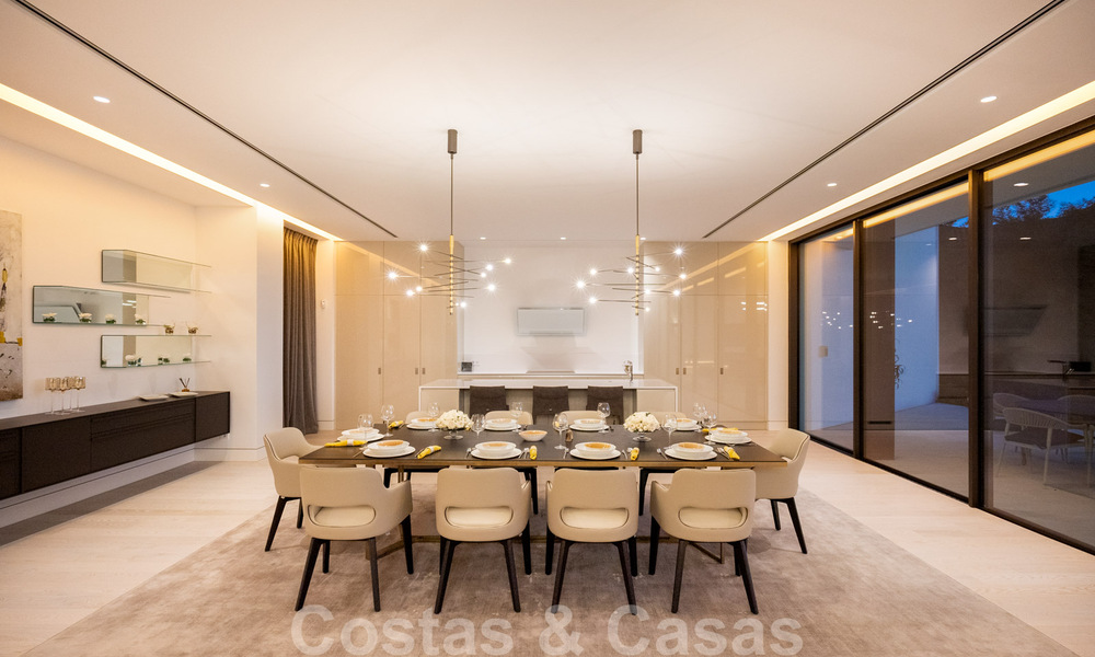New contemporary luxury villas with sea views for sale, in an exclusive urbanisation in Benahavis - Marbella 37270