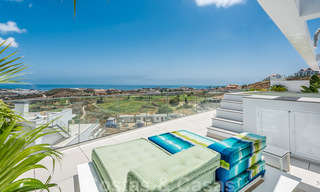 New modern frontline golf apartments with sea views for sale in a luxury resort - Mijas, Costa del Sol. Ready to move in! 39694 