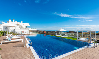 New modern frontline golf apartments with sea views for sale in a luxury resort - Mijas, Costa del Sol. Ready to move in! 39705 