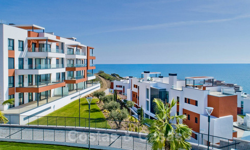 New avant-gardist apartments for sale, walking distance from the beach and amenities, Fuengirola, Costa del Sol. Ready to move in. 32990