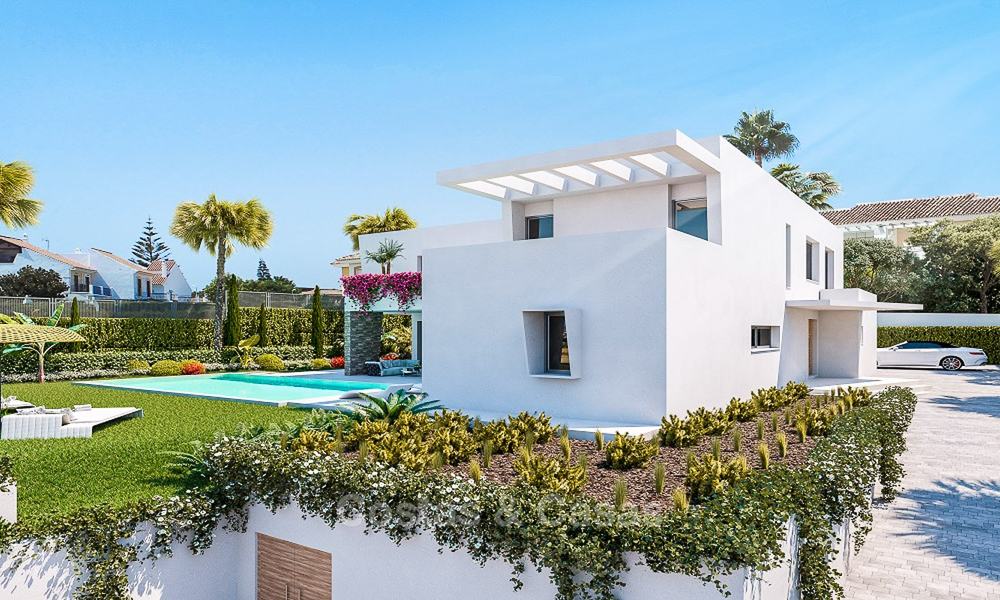 Ideally located and attractively priced modern luxury villas for sale, Estepona - Marbella 7897