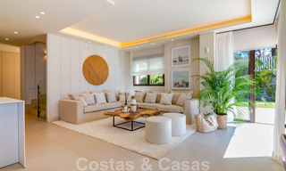 New luxury front line beach villas for sale in an exclusive complex, New Golden Mile, Marbella - Estepona 40490 