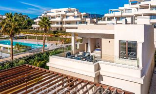 New luxury front line beach villa for sale in an exclusive complex, New Golden Mile, Marbella - Estepona 69823 