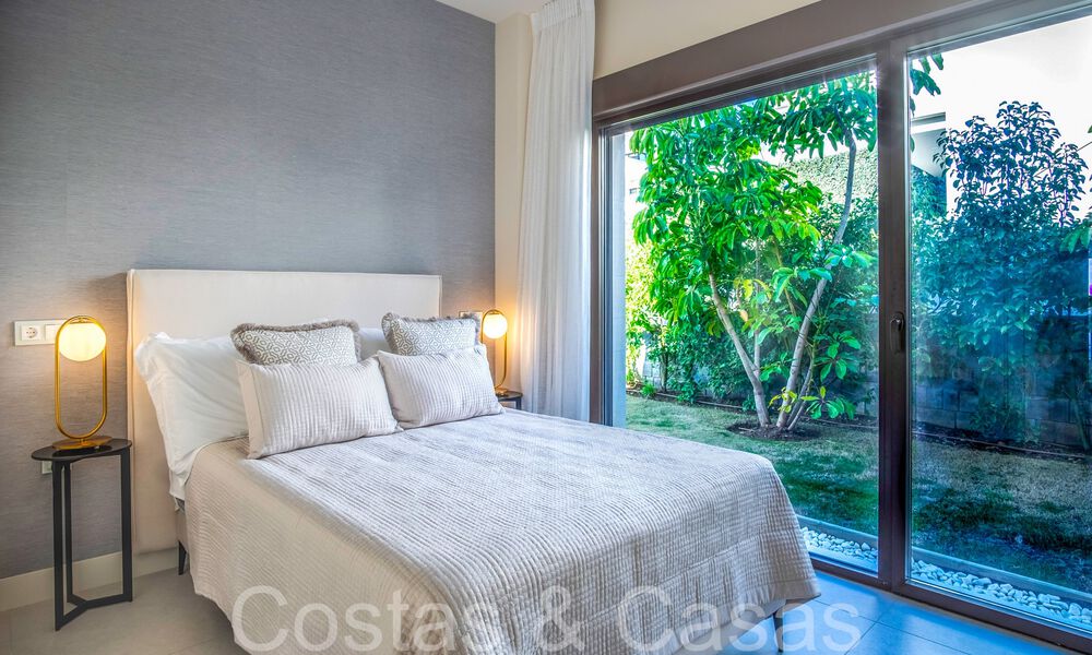 New luxury front line beach villa for sale in an exclusive complex, New Golden Mile, Marbella - Estepona 69824