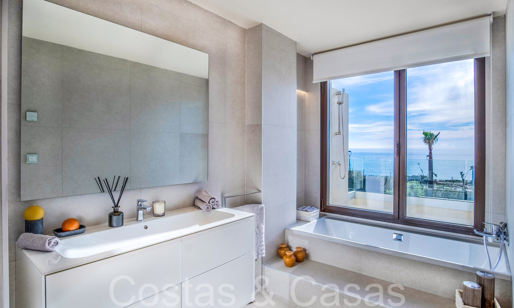 New luxury front line beach villa for sale in an exclusive complex, New Golden Mile, Marbella - Estepona 69833