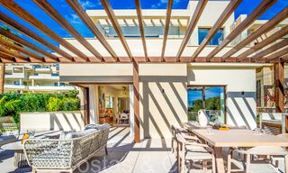 New luxury front line beach villa for sale in an exclusive complex, New Golden Mile, Marbella - Estepona 69851 