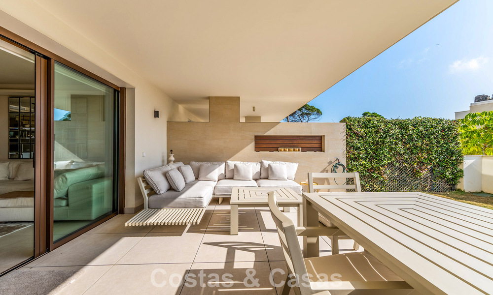 New luxury front line beach apartments for sale in an exclusive complex, New Golden Mile, Marbella - Estepona 783562
