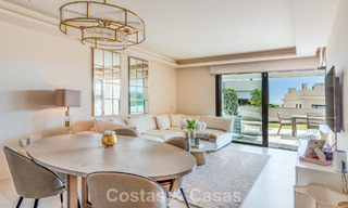 New luxury front line beach apartments for sale in an exclusive complex, New Golden Mile, Marbella - Estepona 783572 