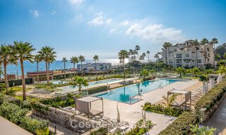 New luxury front line beach apartments for sale in an exclusive complex, New Golden Mile, Marbella - Estepona 783580 