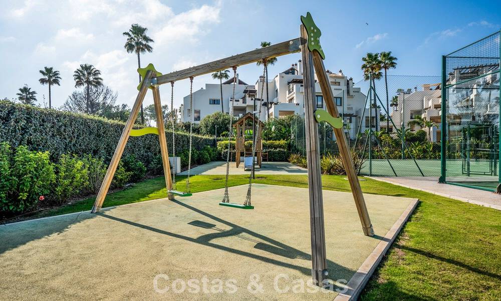New luxury front line beach apartments for sale in an exclusive complex, New Golden Mile, Marbella - Estepona 783590