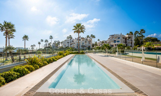 New luxury front line beach apartments for sale in an exclusive complex, New Golden Mile, Marbella - Estepona 783592 