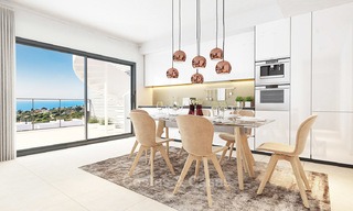 Chic new modern apartments with breath taking sea views for sale, Manilva, Costa del Sol 8135 