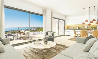 Chic new modern apartments with breath taking sea views for sale, Manilva, Costa del Sol 8138 