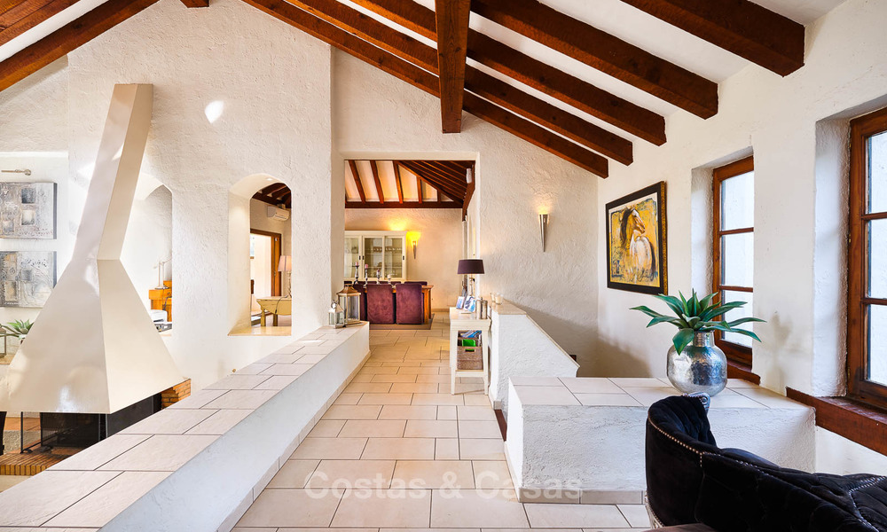 Spacious country-style villa in unique natural surroundings for sale, Casares, Costa del Sol 8081