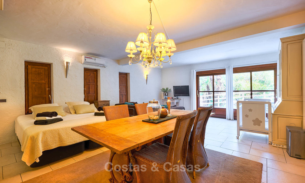 Spacious country-style villa in unique natural surroundings for sale, Casares, Costa del Sol 8083