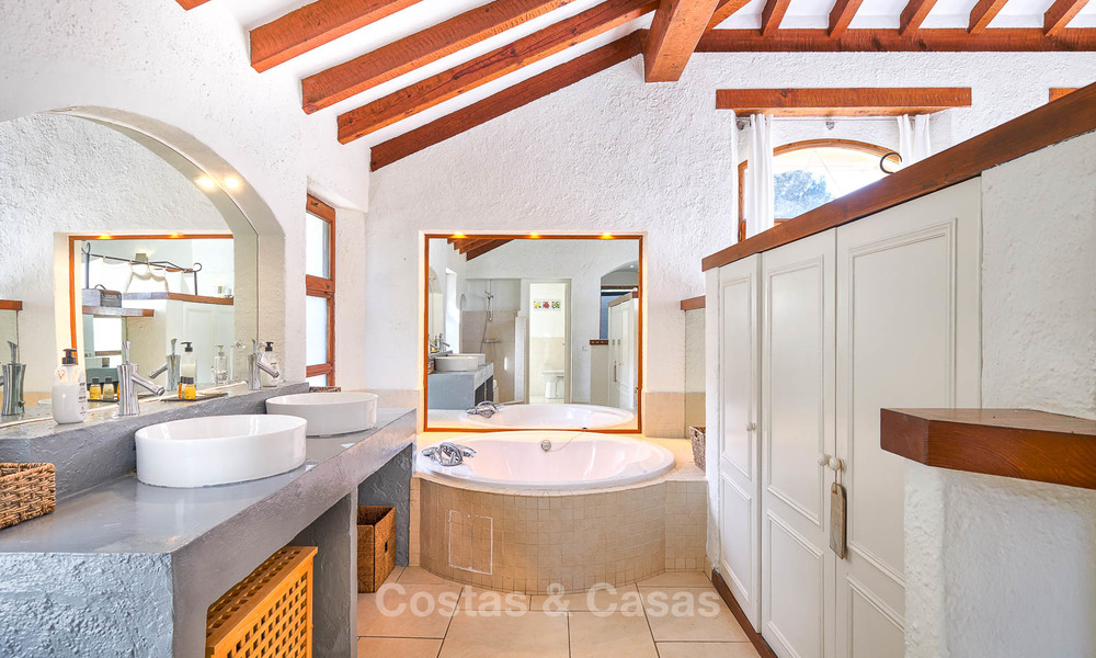 Spacious country-style villa in unique natural surroundings for sale, Casares, Costa del Sol 8090
