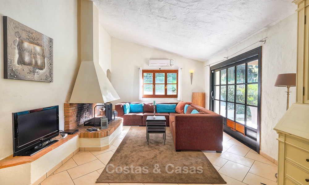Spacious country-style villa in unique natural surroundings for sale, Casares, Costa del Sol 8103