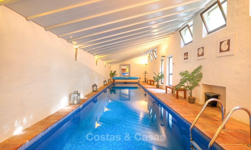Spacious country-style villa in unique natural surroundings for sale, Casares, Costa del Sol 8110