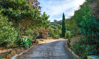 Spacious country-style villa in unique natural surroundings for sale, Casares, Costa del Sol 8115 