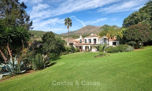 Spacious country-style villa in unique natural surroundings for sale, Casares, Costa del Sol 8123