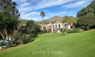 Spacious country-style villa in unique natural surroundings for sale, Casares, Costa del Sol 8123 