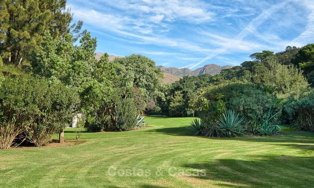 Spacious country-style villa in unique natural surroundings for sale, Casares, Costa del Sol 8126