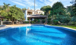 Spacious country-style villa in unique natural surroundings for sale, Casares, Costa del Sol 8127 