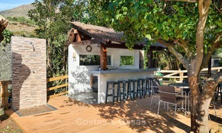 Spacious country-style villa in unique natural surroundings for sale, Casares, Costa del Sol 8128 