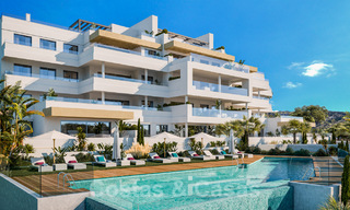 Elegant and spacious new apartments for sale, walking distance from beach and amenities, with sea views, Estepona 31373 