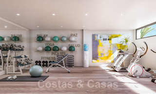 Elegant and spacious new apartments for sale, walking distance from beach and amenities, with sea views, Estepona 31374 