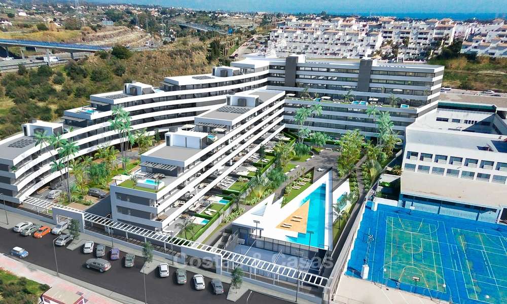 New, attractively priced, modern apartments for sale, walking distance to the beach and amenities, Estepona 8170