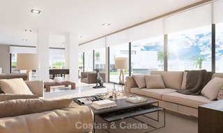Impressive new contemporary luxury villa for sale, Nueva Andalucia, Marbella 8186 