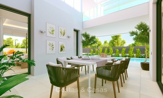 Impressive new contemporary luxury villa for sale, Nueva Andalucia, Marbella 8200 