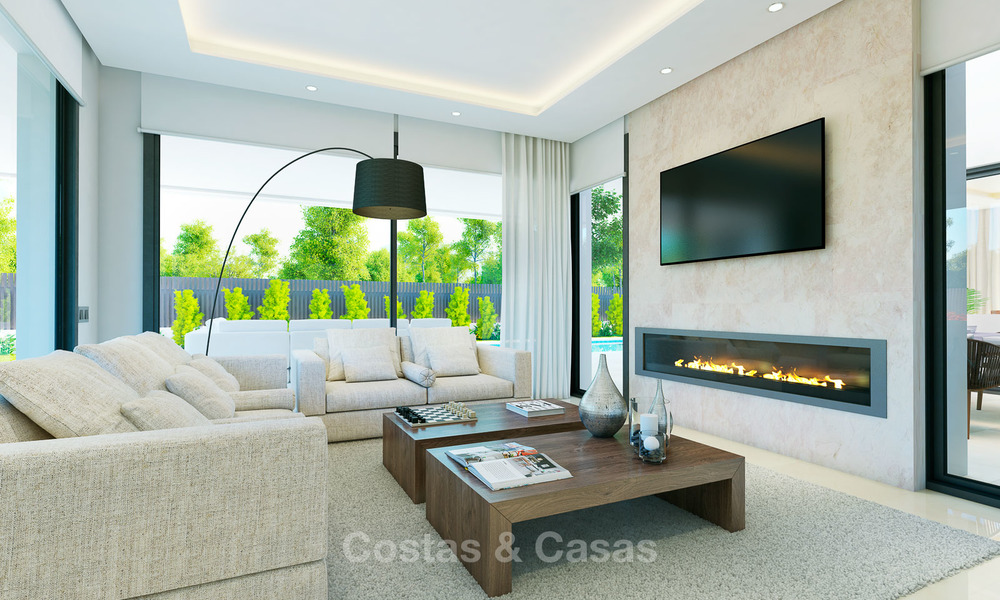 Impressive new contemporary luxury villa for sale, Nueva Andalucia, Marbella 8202