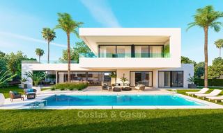 Impressive new contemporary luxury villa for sale, Nueva Andalucia, Marbella 8203 