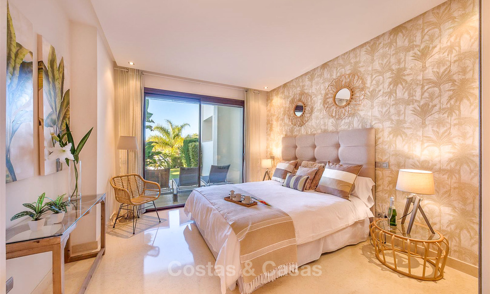 Beautiful luxury garden apartment in a sought-after residential complex for sale, ready to move in - Benahavis, Marbella 8324