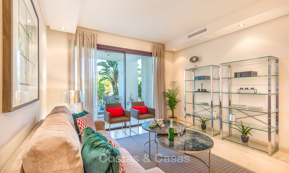 Beautiful luxury garden apartment in a sought-after residential complex for sale, ready to move in - Benahavis, Marbella 8333