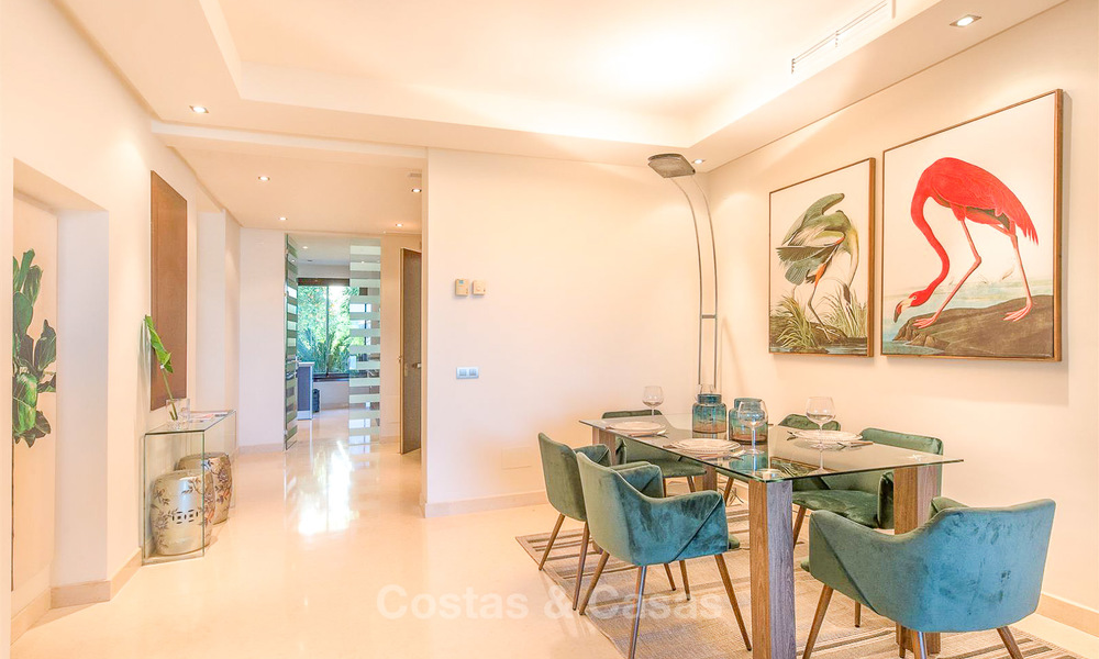 Beautiful luxury garden apartment in a sought-after residential complex for sale, ready to move in - Benahavis, Marbella 8334