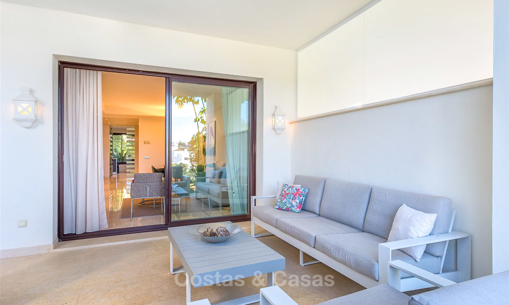 Beautiful luxury garden apartment in a sought-after residential complex for sale, ready to move in - Benahavis, Marbella 8337