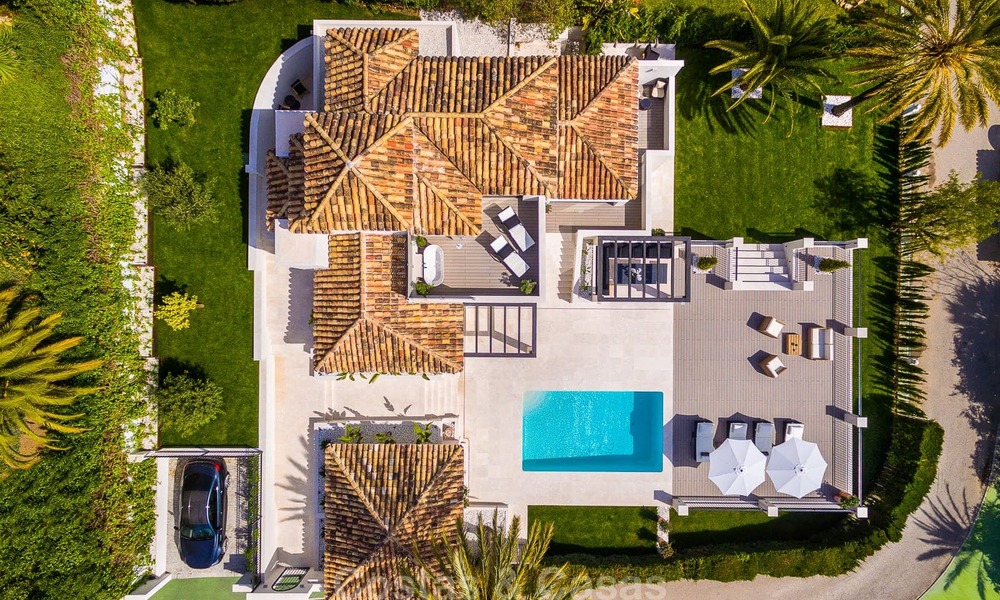 Fantastic renovated luxury villa with sea views for sale, in the Golf Valley, Nueva Andalucía, Marbella 8209